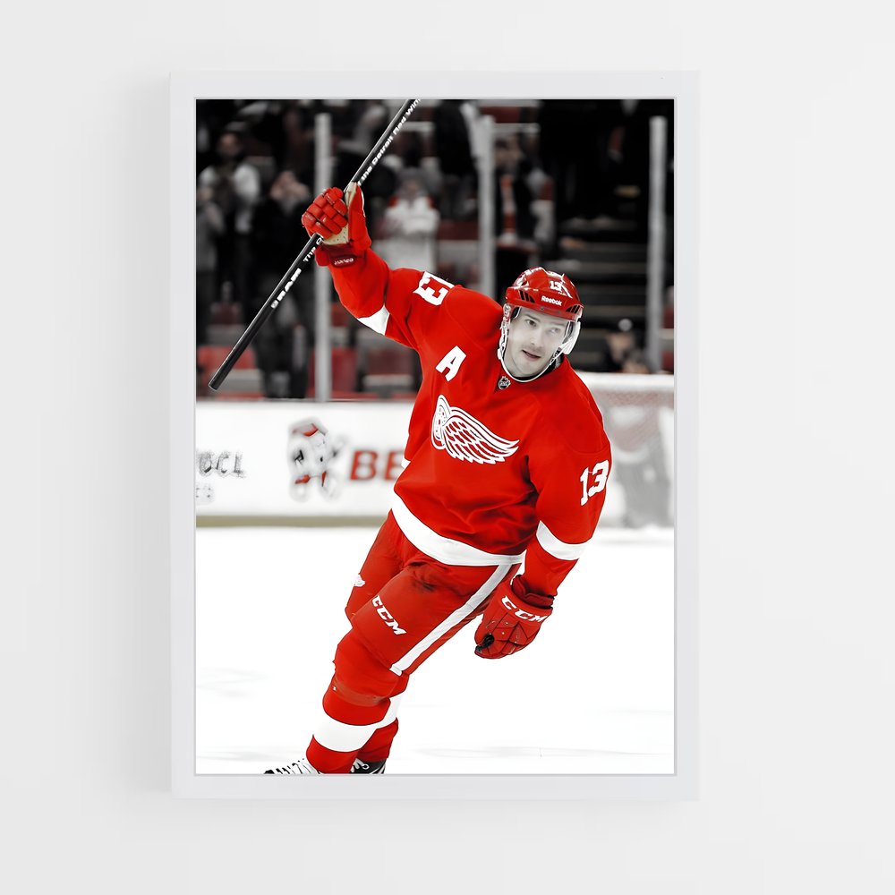Poster Pavel datsyuk – affiche Hockey sur glace (vue 3)